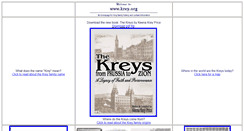 Desktop Screenshot of krey.org
