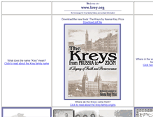 Tablet Screenshot of krey.org